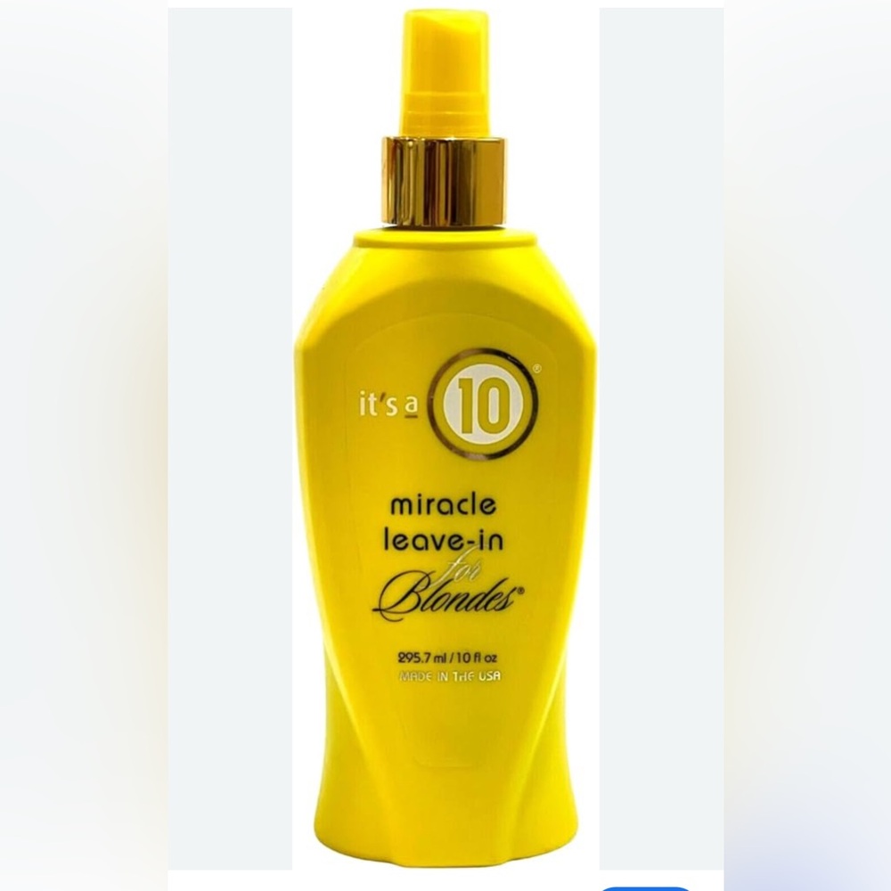 Miracle leave in product for blondes